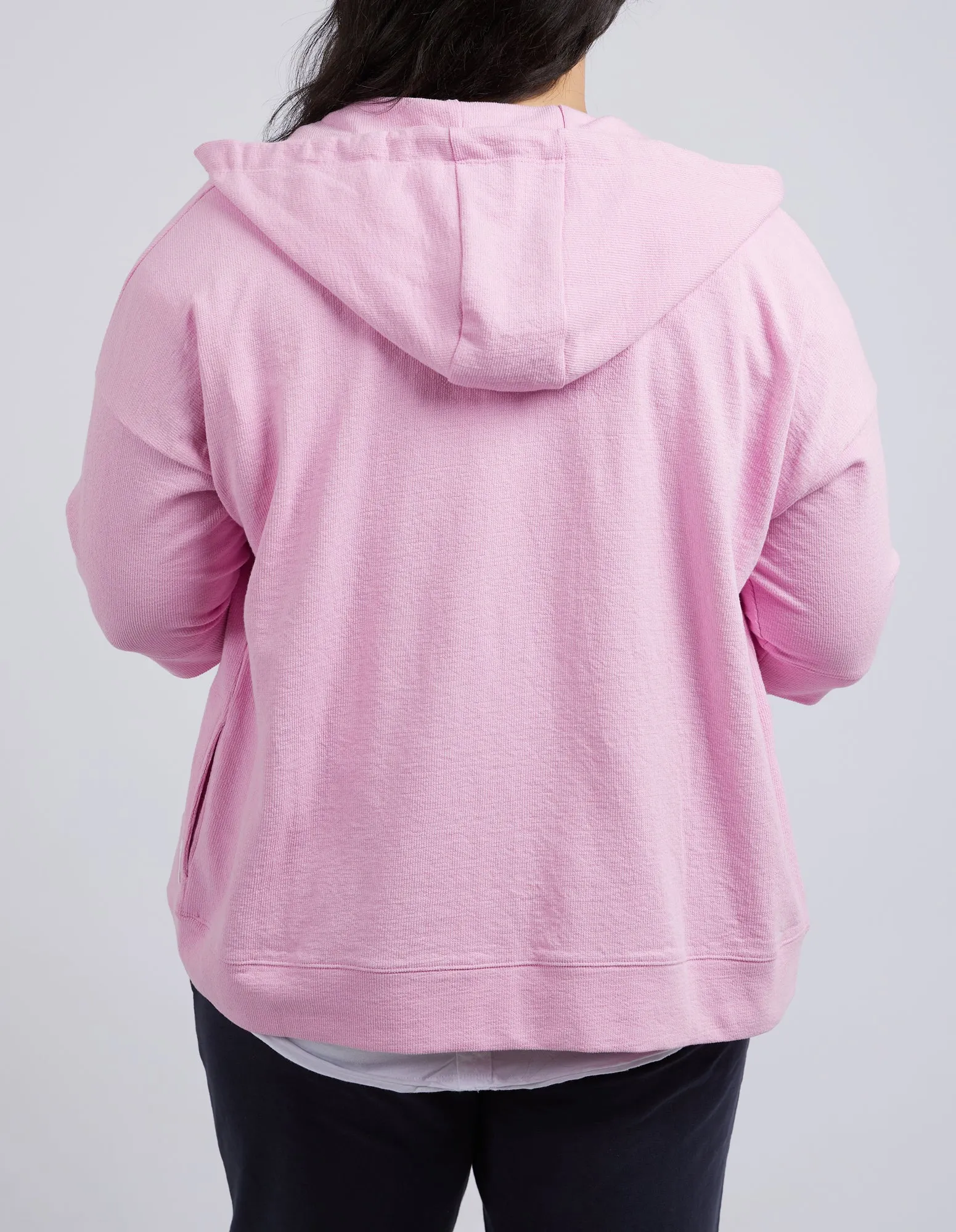 Beachy Zip Hoodie Sweet Lilac