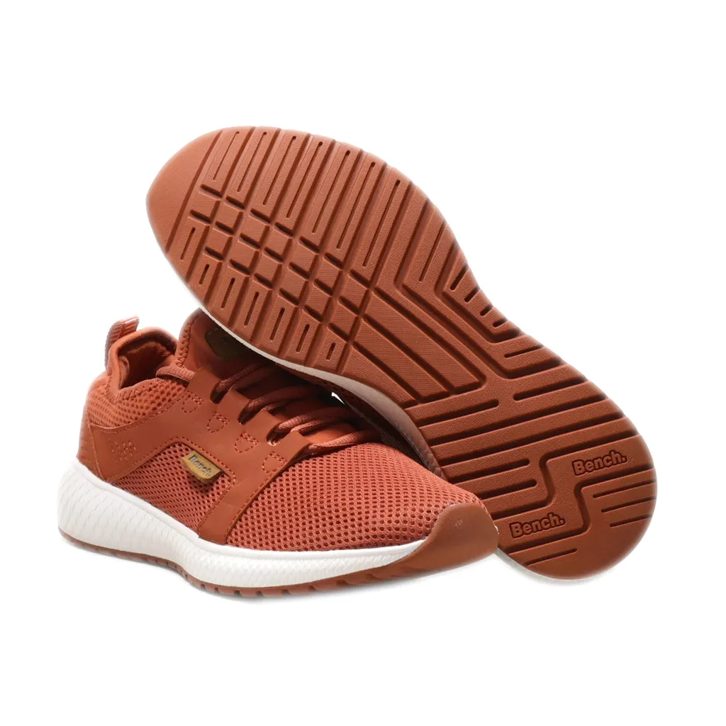 Bench. Sport Shoes Fabric Brown Colour For Women