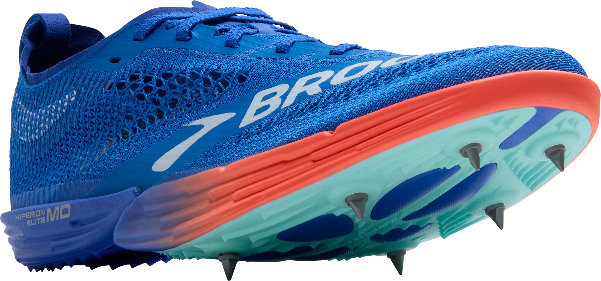 Brooks Hyperion Elite MD Running Spikes - Blue