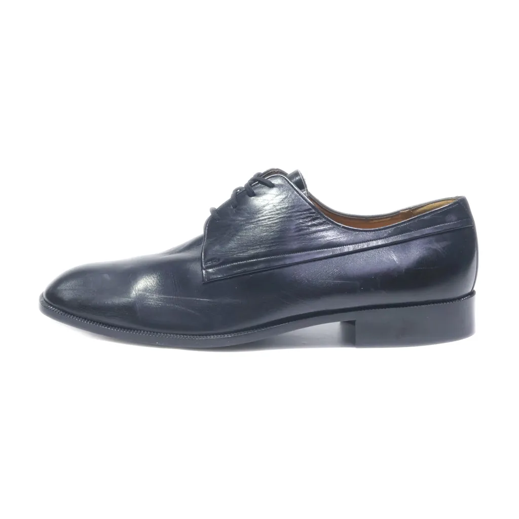 Classic Salamander Formal Lace Ups Leather Black Colour For Men