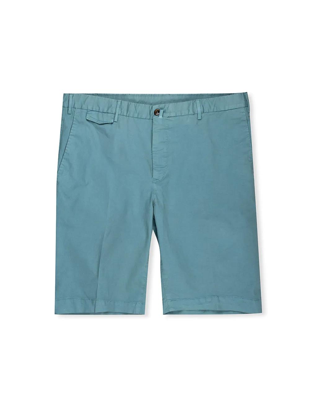 Cotton Shorts Duck Egg Green