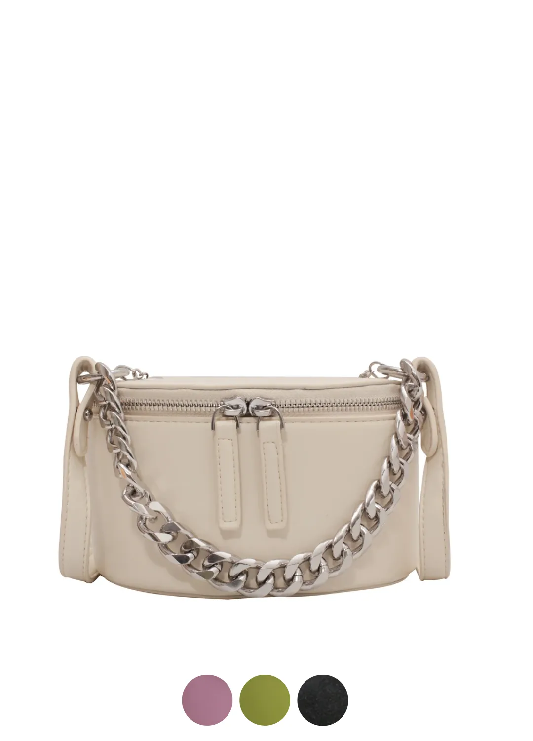 Donna Women's Mini Leather Chain Handbag