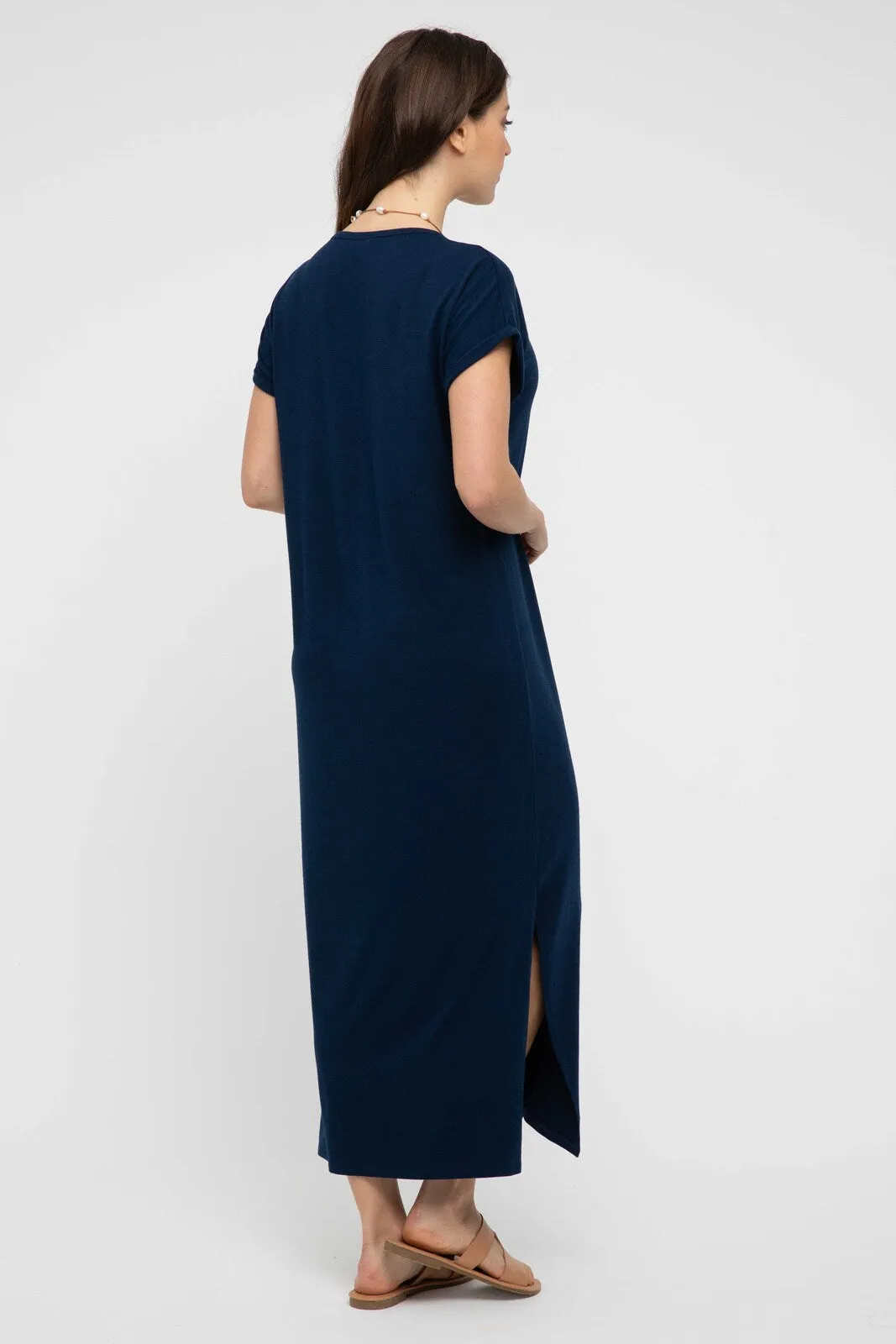 Elsie Dress - Navy