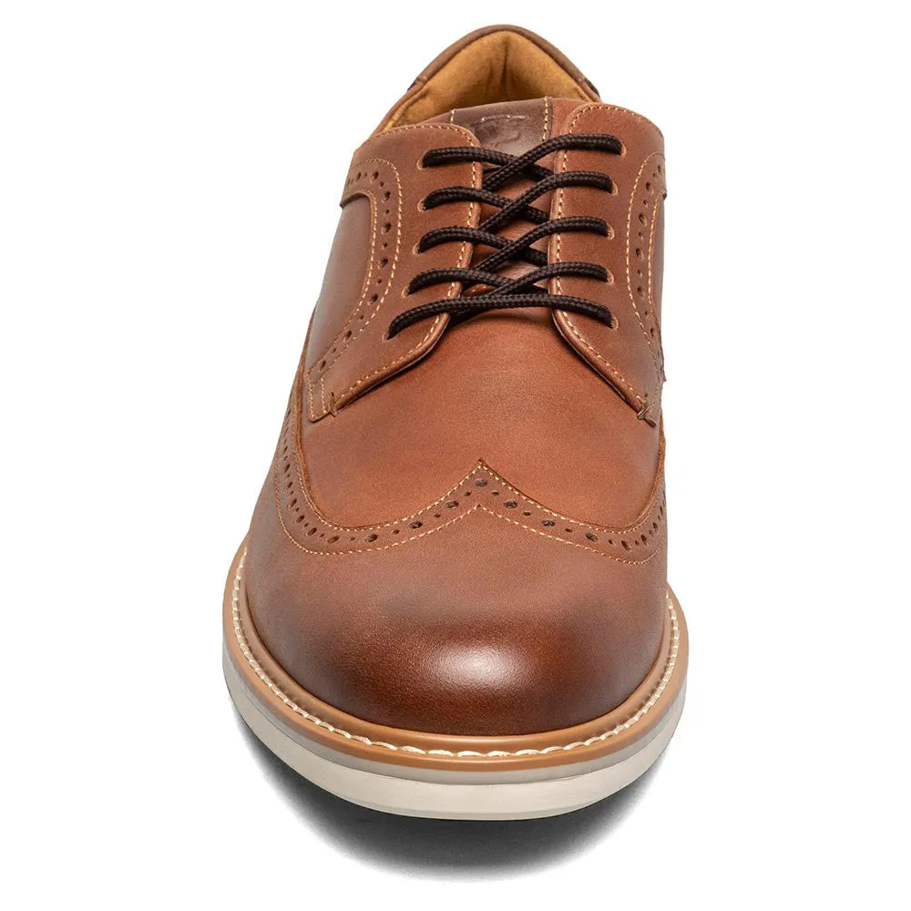 Florsheim Norwalk Wingtip Oxford Men’s Cognac Multi Casual Shoes