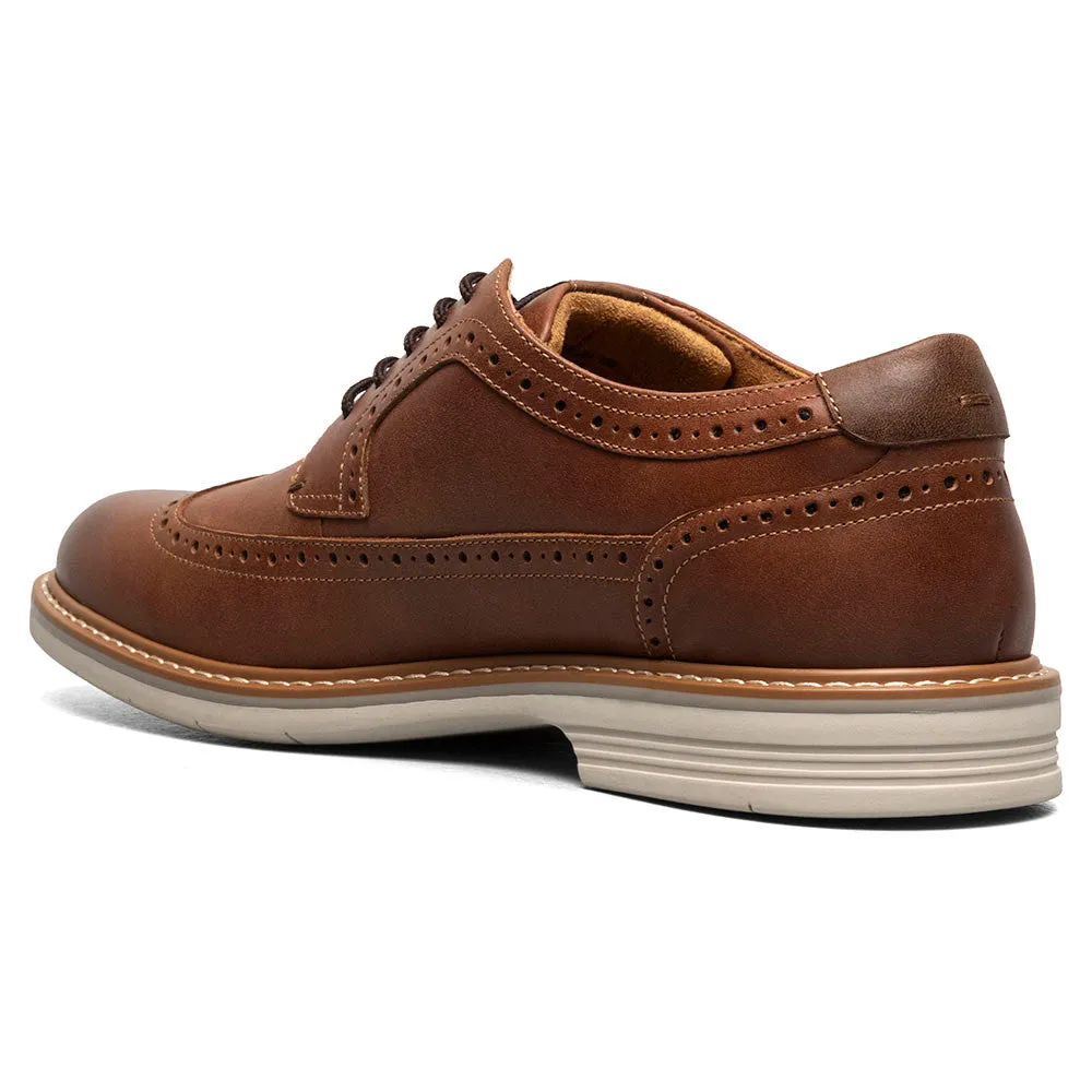 Florsheim Norwalk Wingtip Oxford Men’s Cognac Multi Casual Shoes