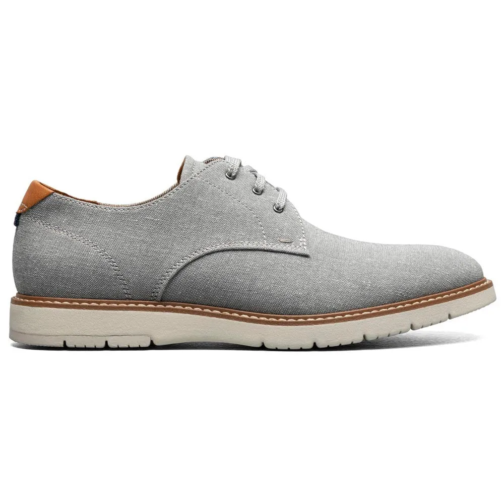 Florsheim VIBE Canvas Plain Toe Gray Oxford Shoes