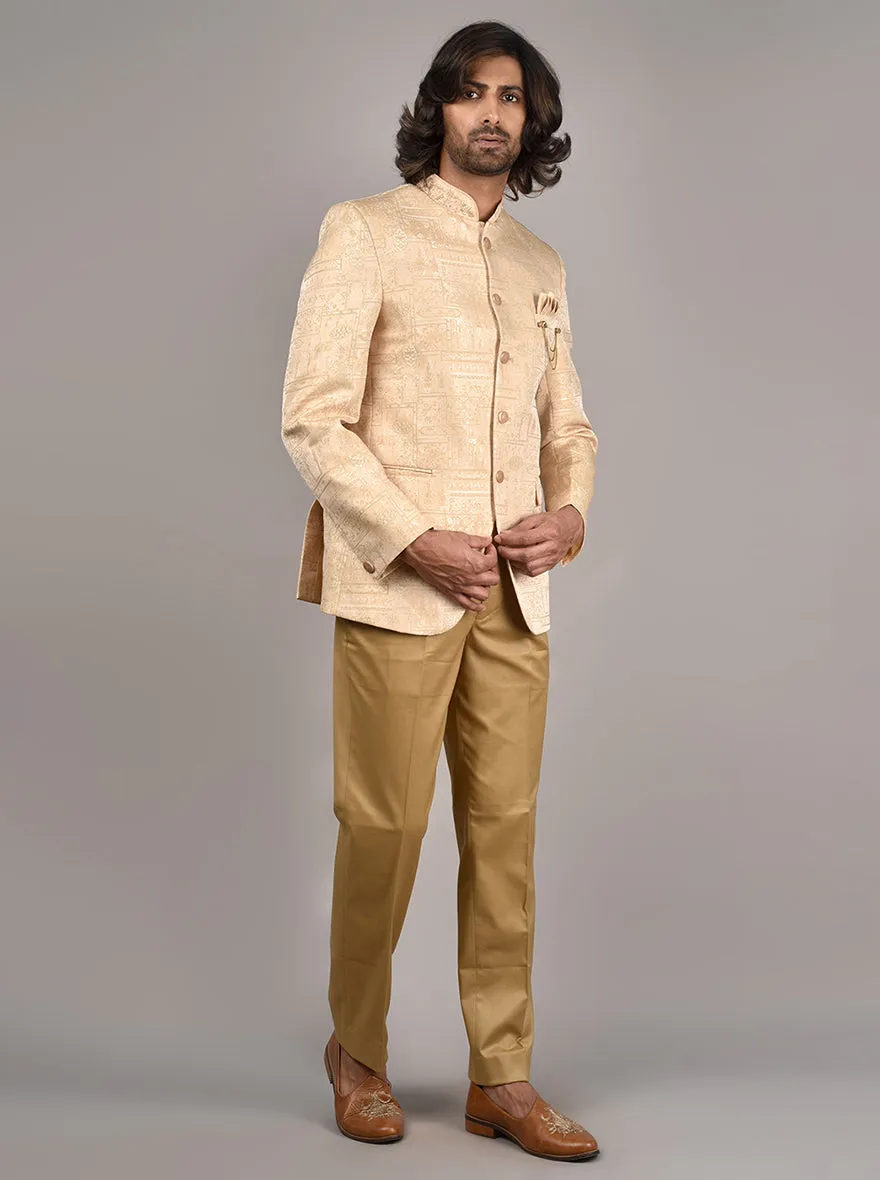 Golden Jodhpuri Suit | JadeBlue