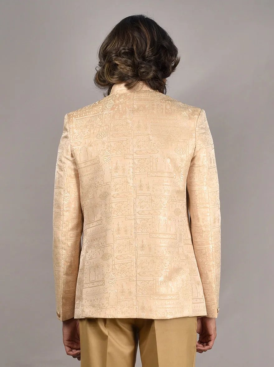 Golden Jodhpuri Suit | JadeBlue