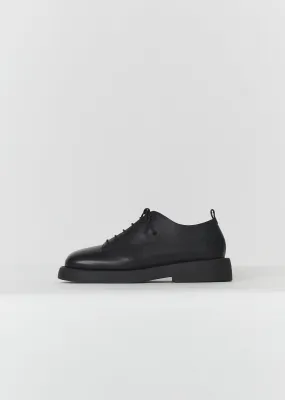 Gommello Lace Up Derbies — Black