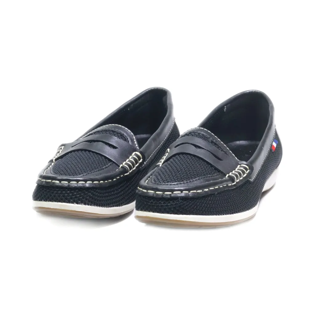 Graceland Loafers Fabric Black Colour For Women