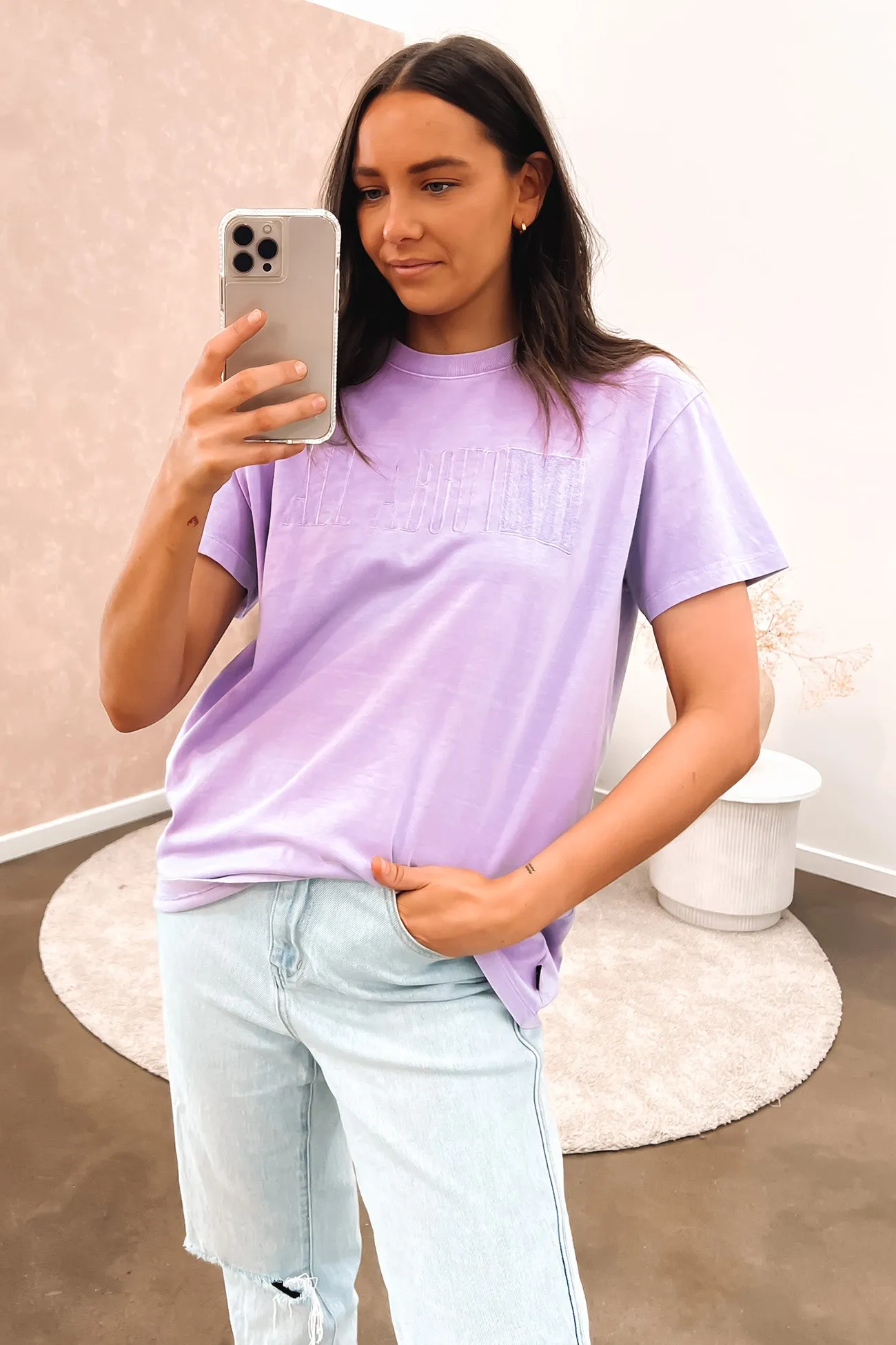 Heritage Tee Lilac