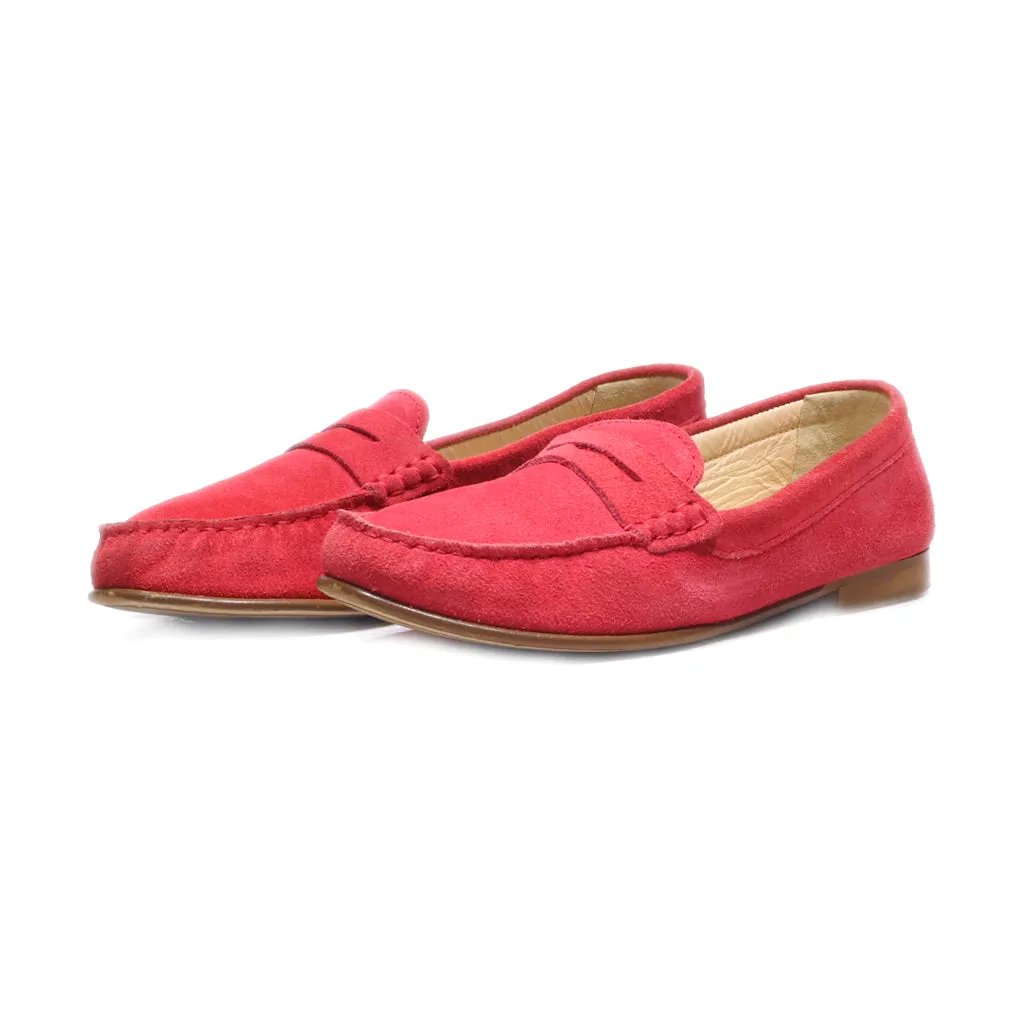 J. Crew Loafers Suede Pink Colour For Women