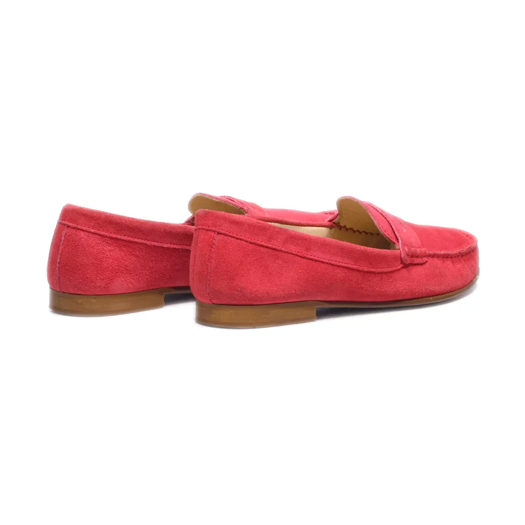 J. Crew Loafers Suede Pink Colour For Women