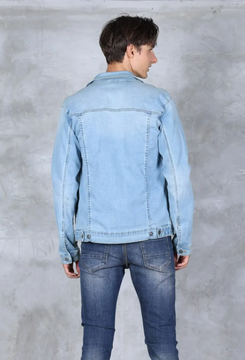 Jack Russel - Men Jackets - Handwerk JK-702 Slim Fit Light Blue