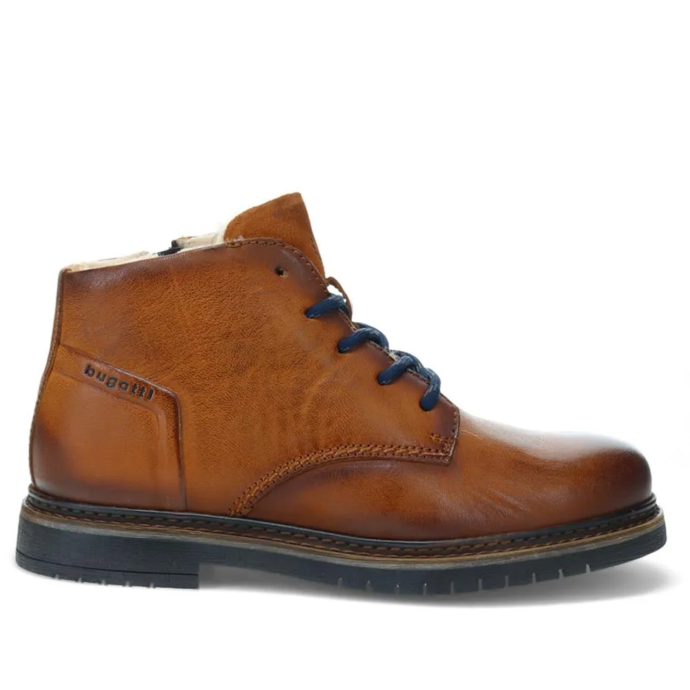 Leather Warm-Lined Boots - BUG40516 / 326 003