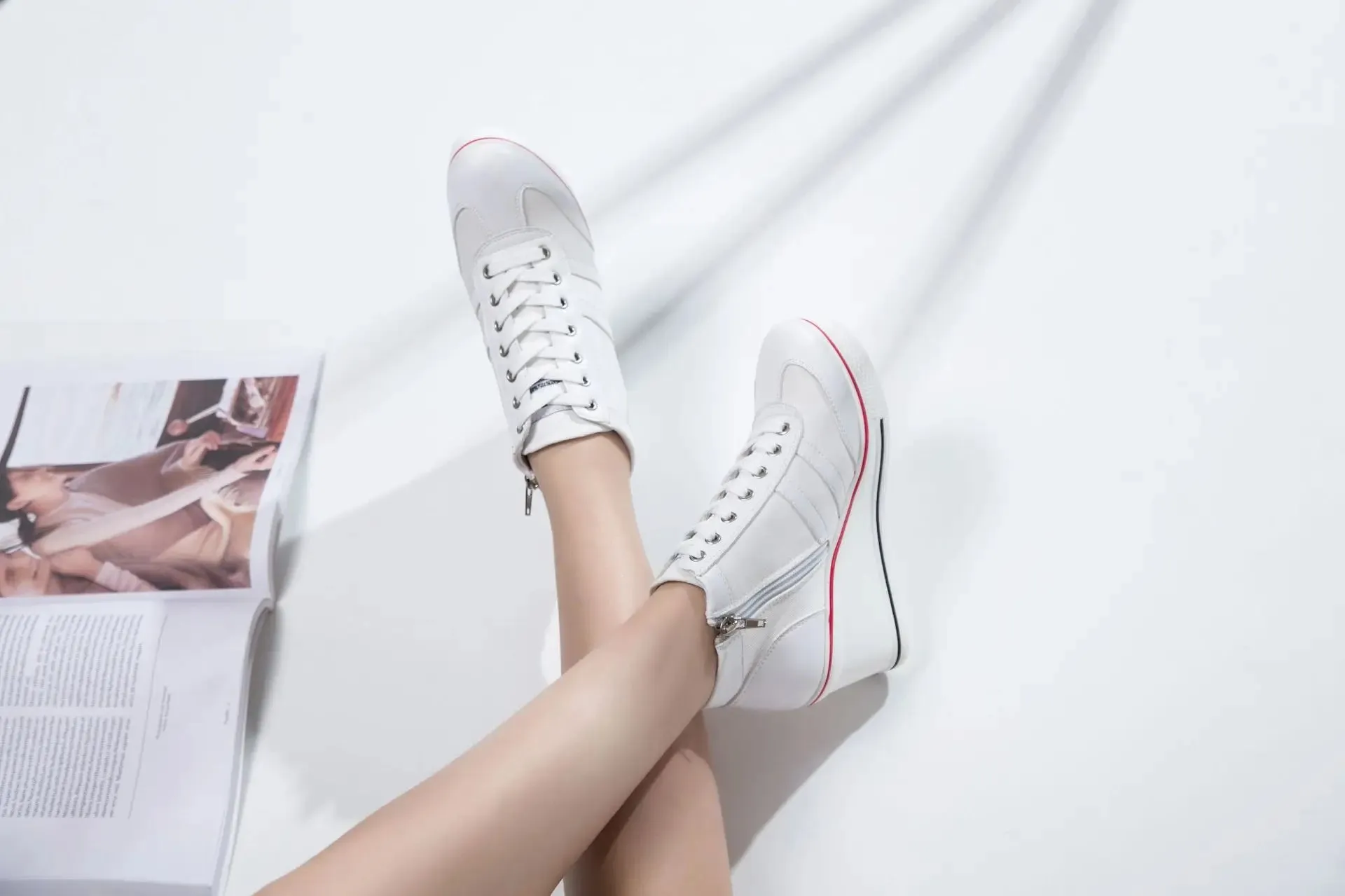 Love Ain't Simple Wedges Sneakers