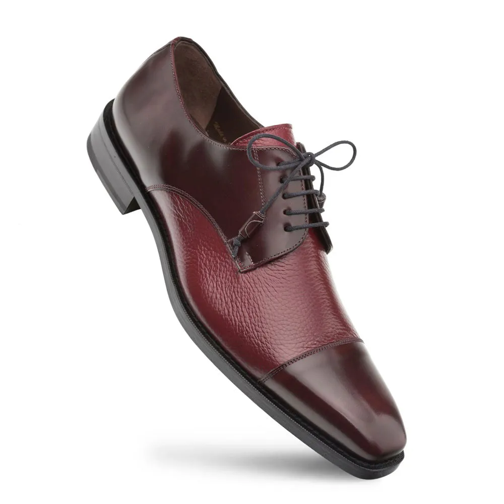 Mezlan Soka Lace-Up Oxford Burgundy