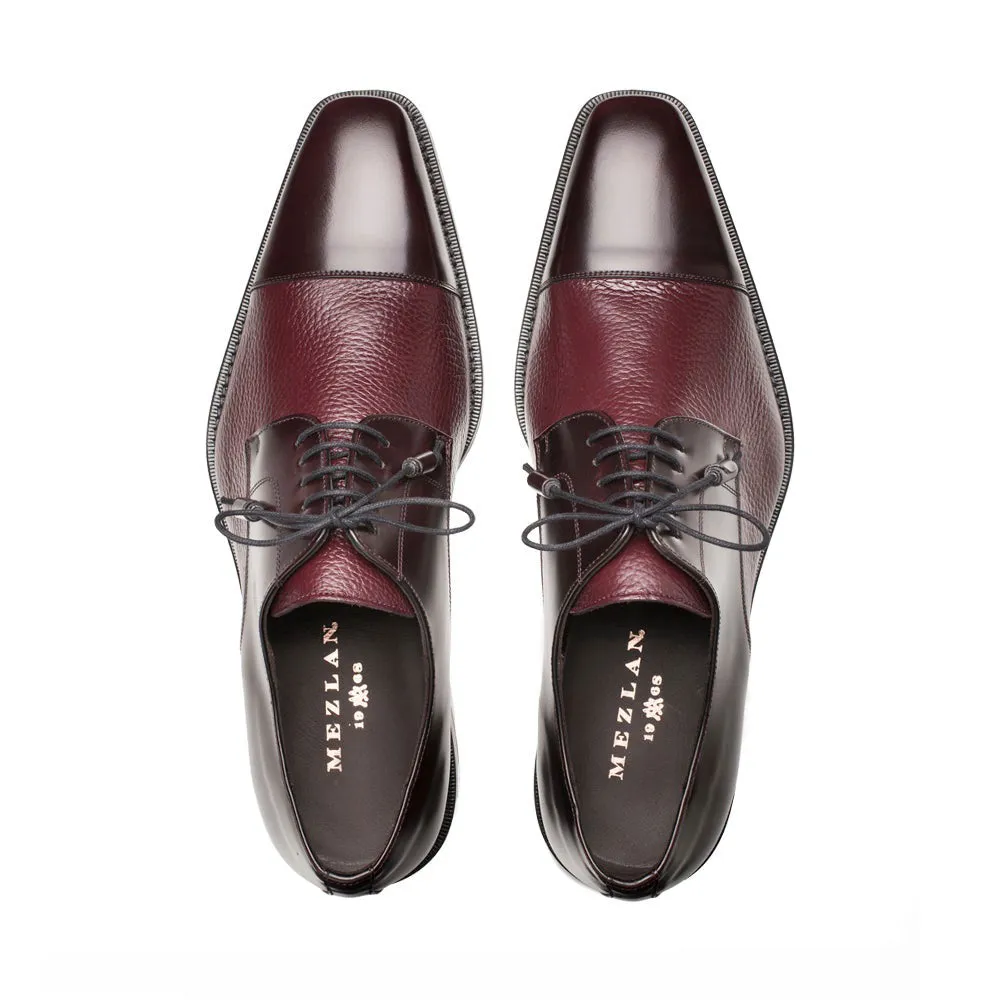 Mezlan Soka Lace-Up Oxford Burgundy