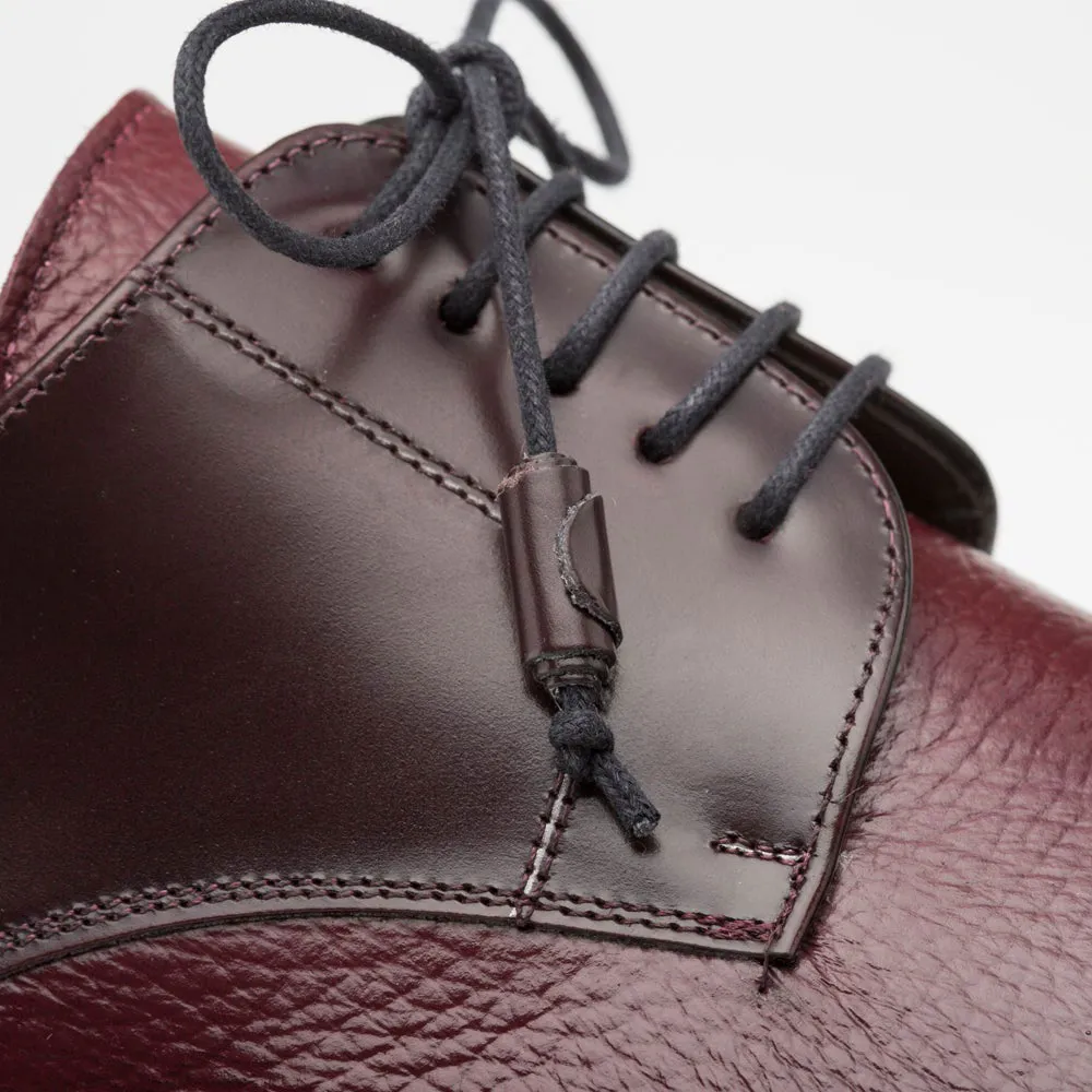 Mezlan Soka Lace-Up Oxford Burgundy