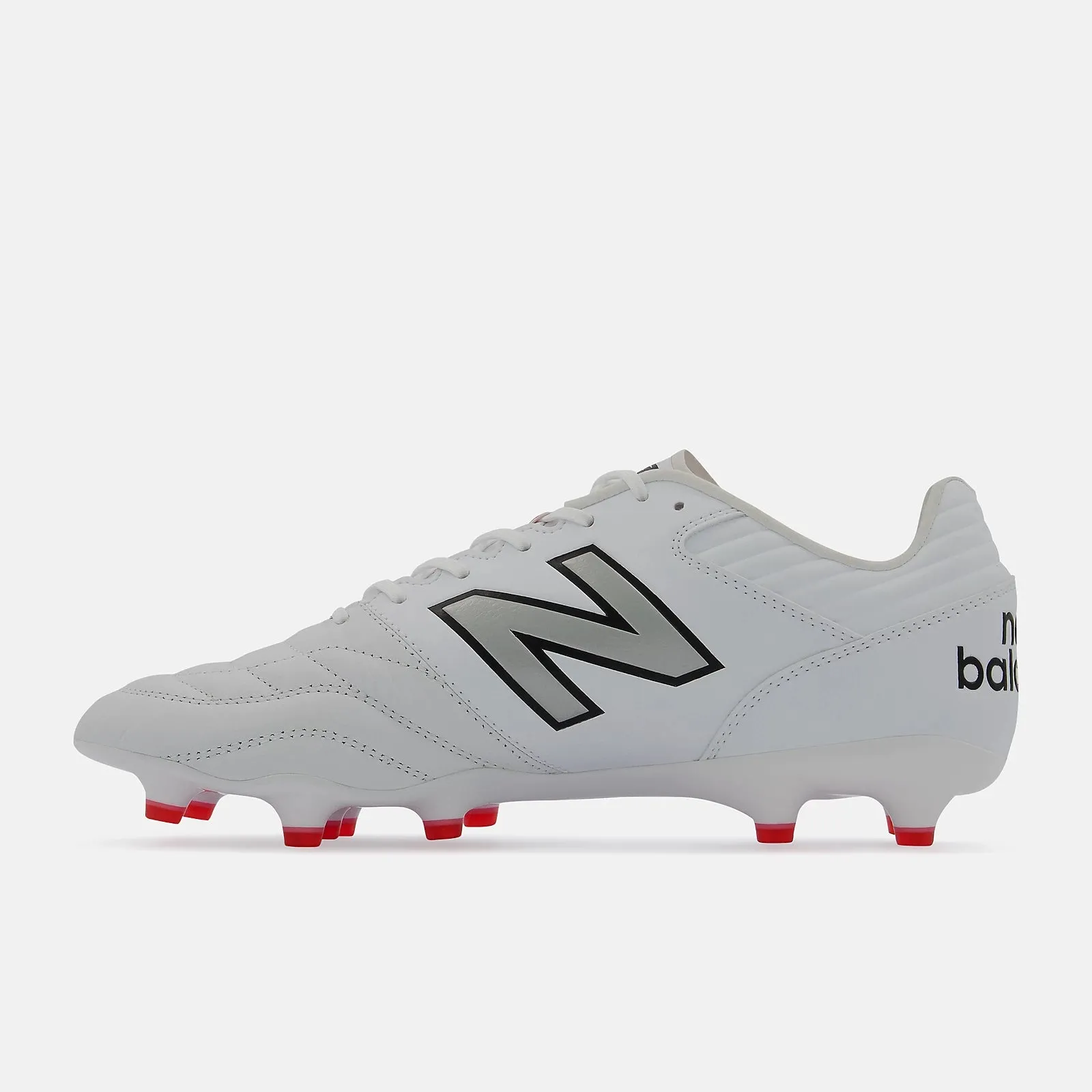 New Balance 442 V2 PRO FG Boots - White/Silver