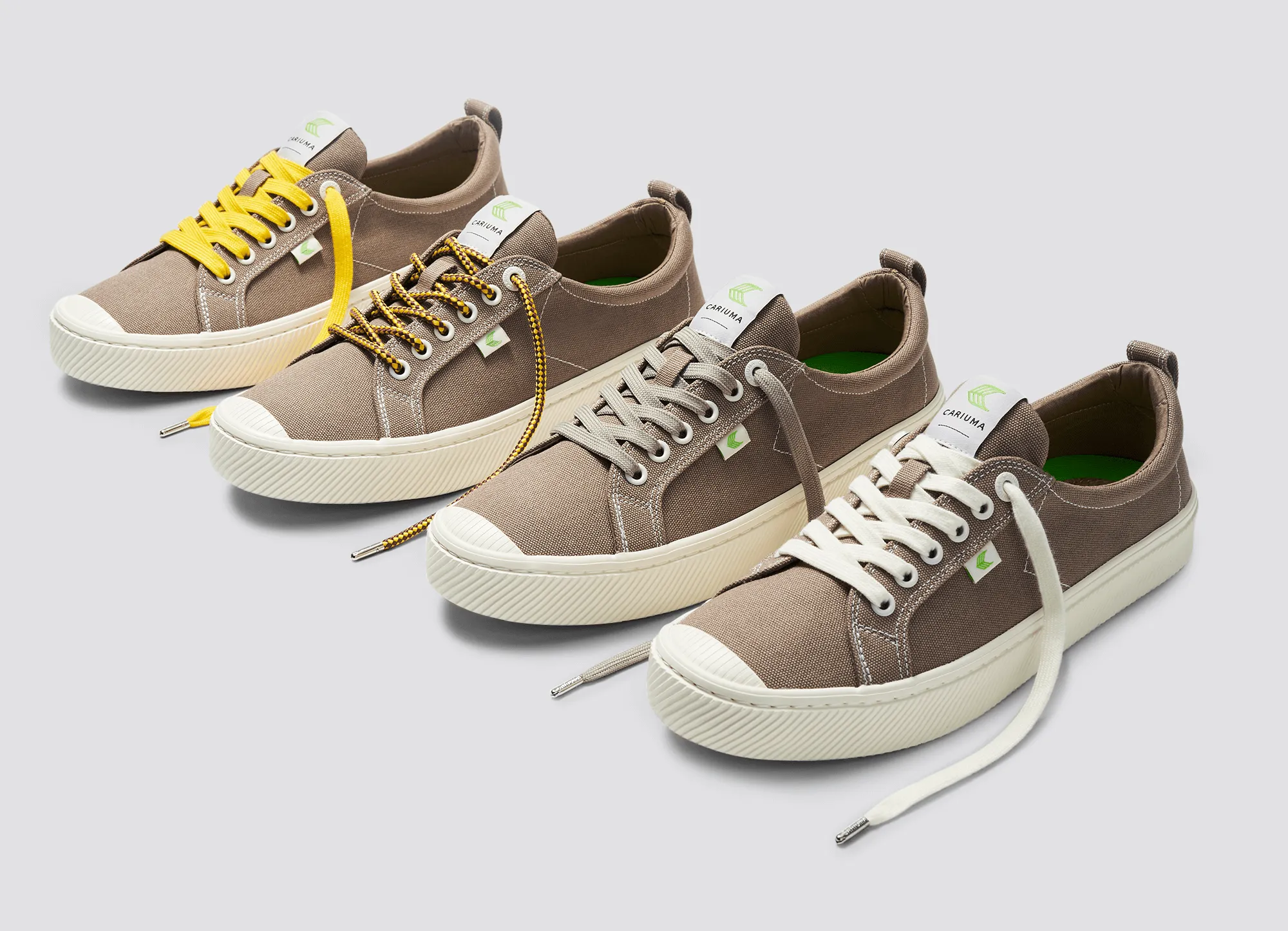 OCA Low Burnt Sand Canvas Contrast Thread Sneaker Men