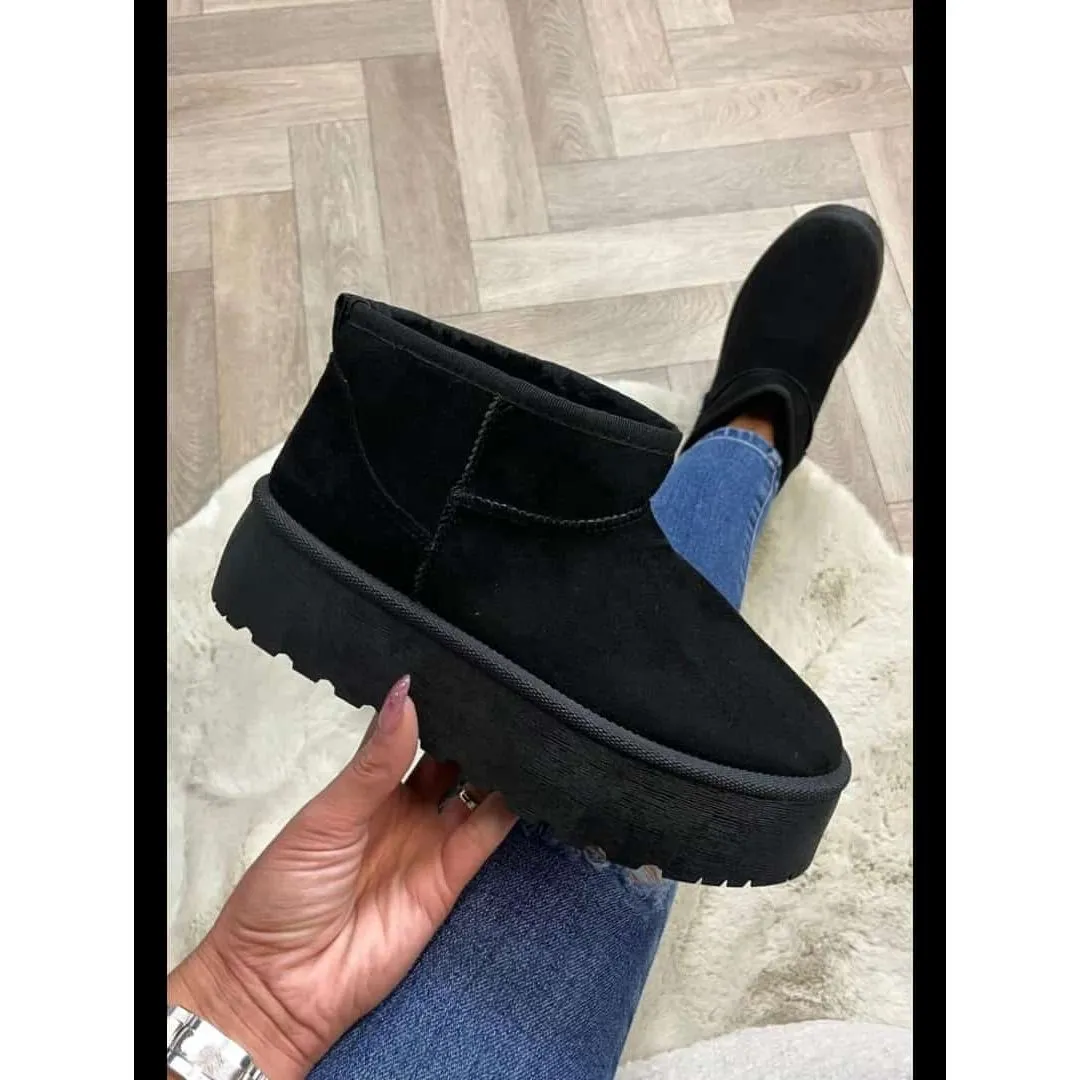 Platform Ankle Boots