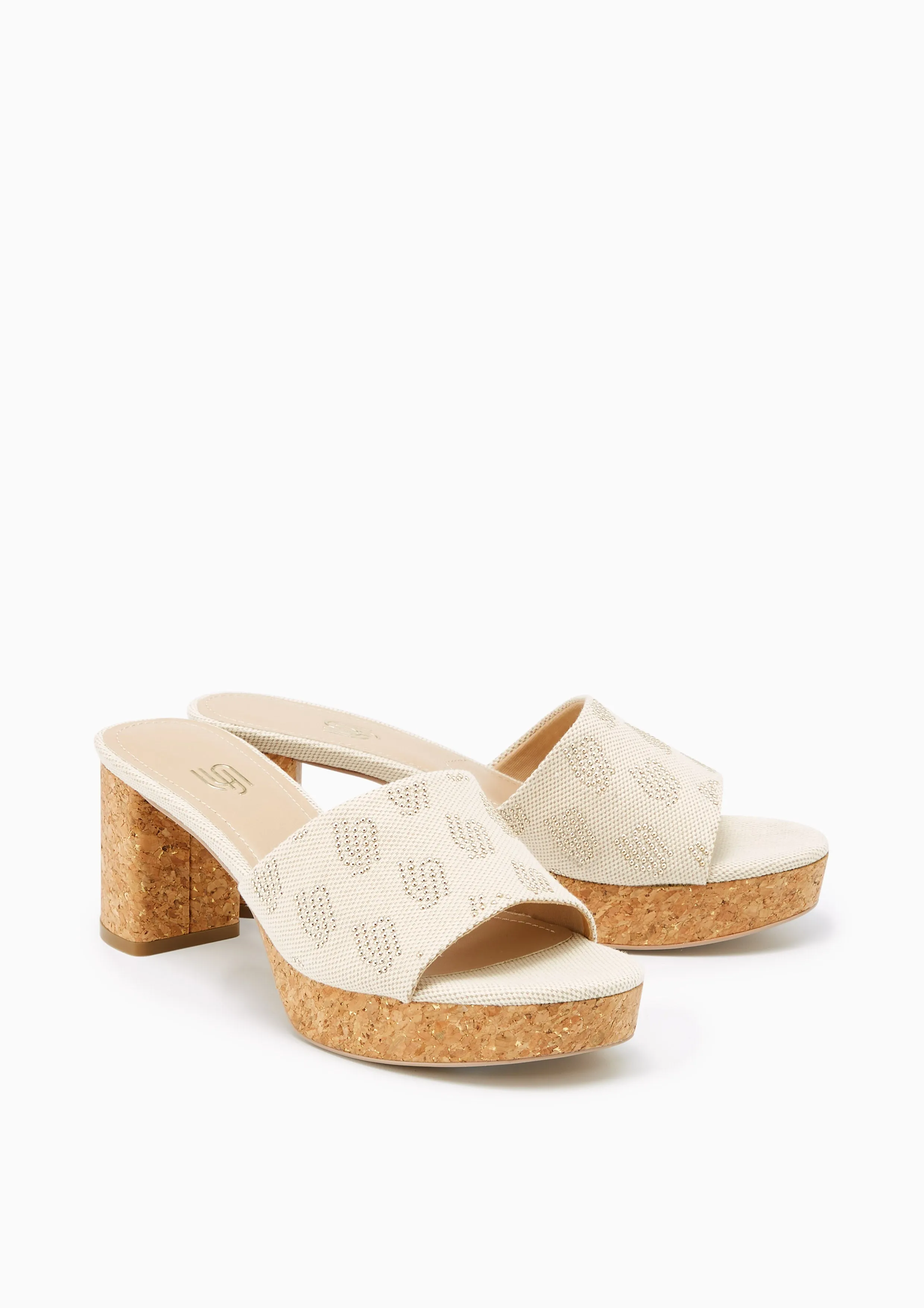 Prive Infinite Platform Heels - Beige