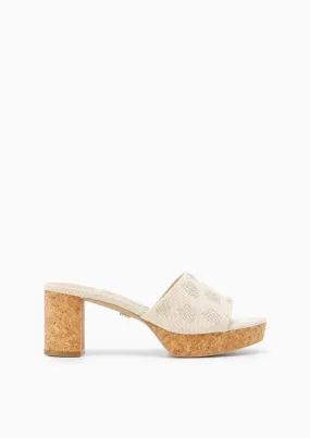 Prive Infinite Platform Heels - Beige