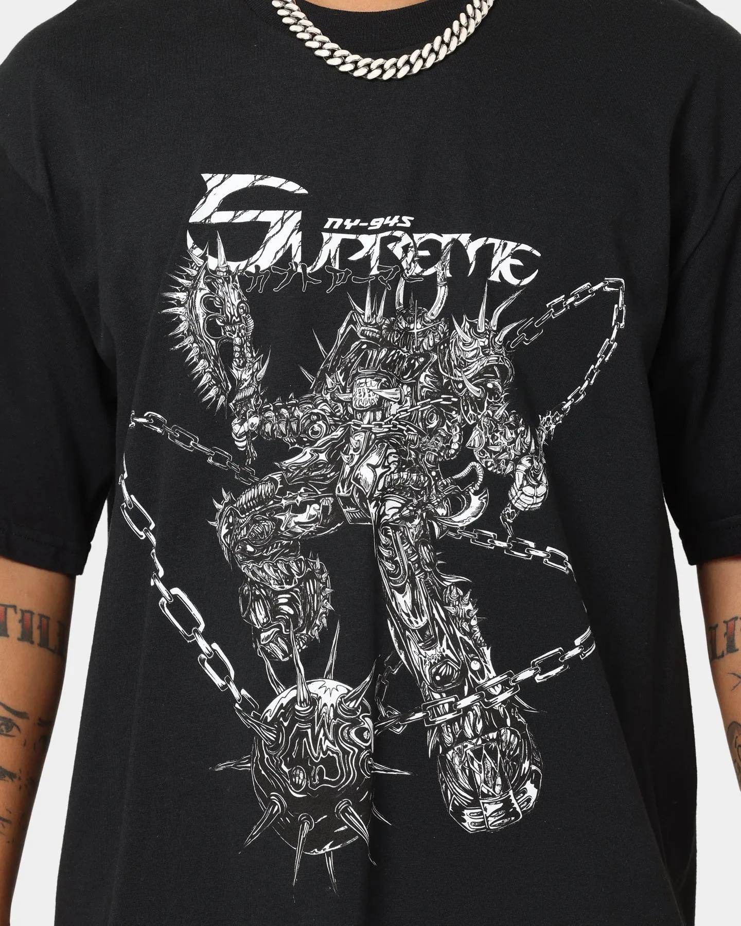 Supreme Spikes T-Shirt Black