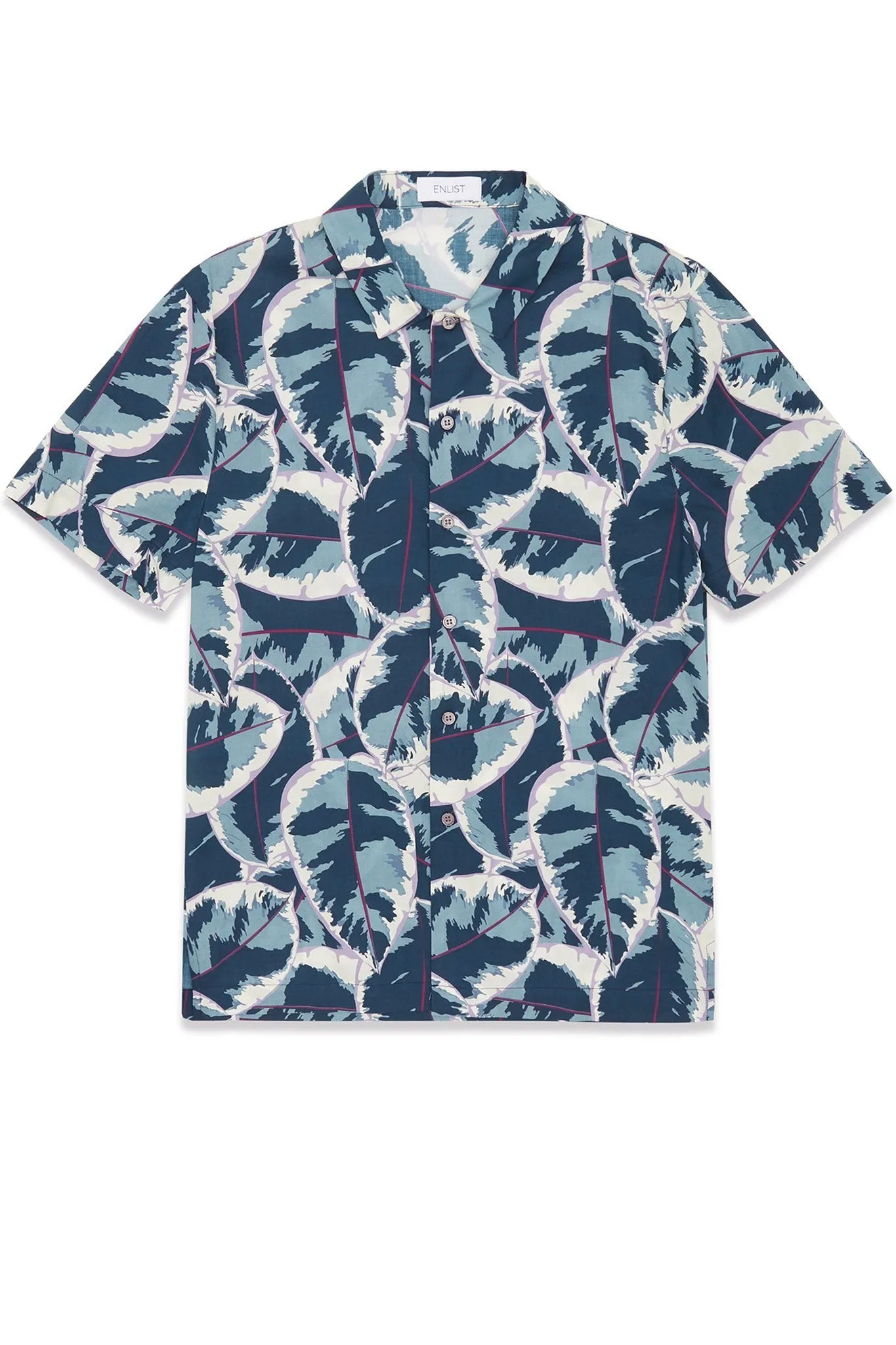 Tropic Print Cotton Poplin Shirt