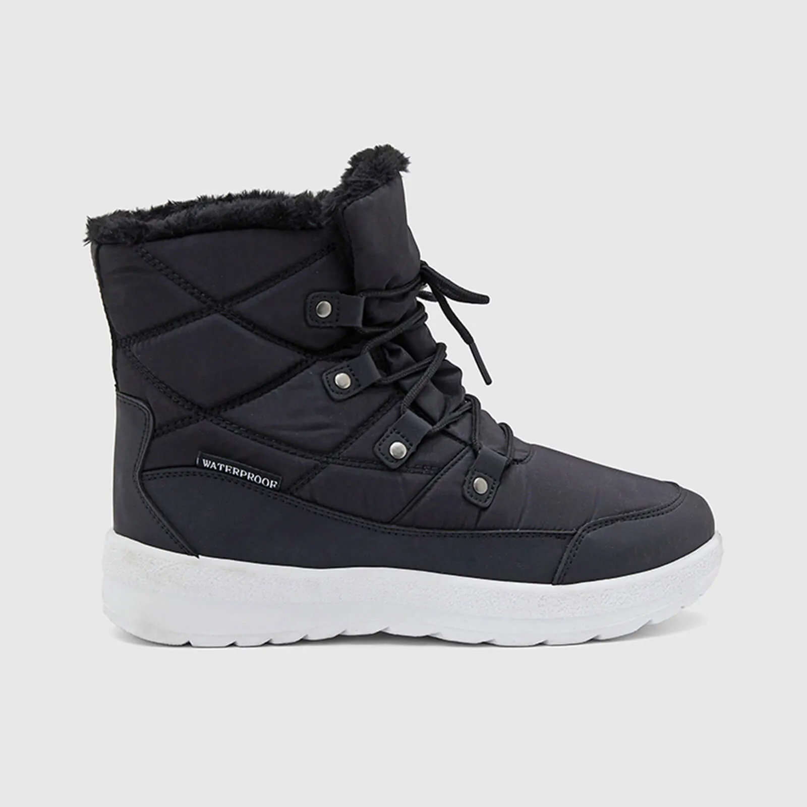 Warm Fur Waterproof Winter Boots