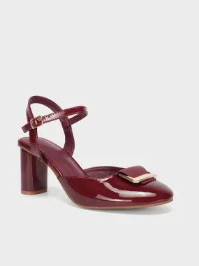 Womens "ASSA" Backstrap Block Heel Sandals